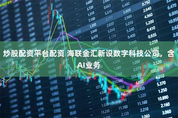 炒股配资平台配资 海联金汇新设数字科技公司，含AI业务