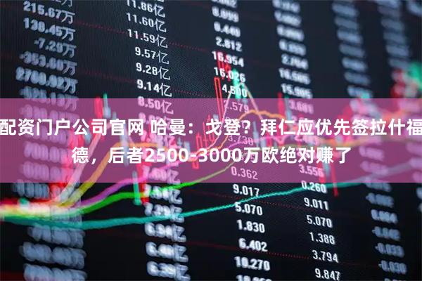 配资门户公司官网 哈曼：戈登？拜仁应优先签拉什福德，后者2500-3000万欧绝对赚了